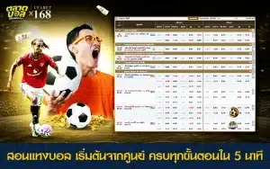 สอนแทงบอลสำหรับมือใหม่ที่ต้องการเริ่มต้นเรียนรู้การเดิมพัน